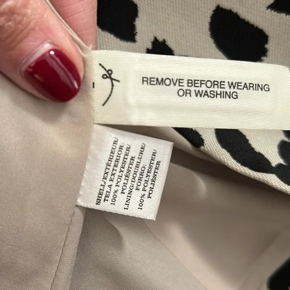 NWT Ann Taylor Leopard Print Coat, XS - Picture 9 of 16
